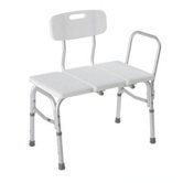 Bathtub Transfer Bench with Extension Leg and Suction Tips