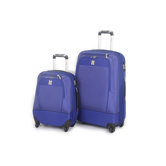 Double Expander Frameless 2 Piece Luggage Set