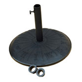 45cm Parasol Base in Black