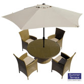 Sandford 4 Seater Outdoor Dining Set