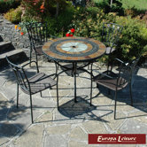 Alcira 5 Piece Dining Set with Malaga Chairs