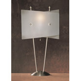 Metal Table Lamp in Chrome