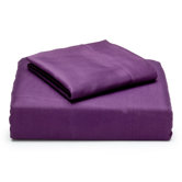 Microfiber Sheet Set in Plum