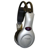 Infrared Headphones in Silver