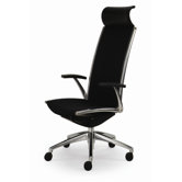 High-Back Leather Executive Chair
