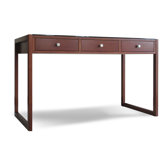 Wood Computer Writing Desk with 3 Drawers
