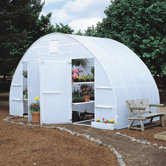 Conservatory 8 Foot Polyethylene Greenhouse