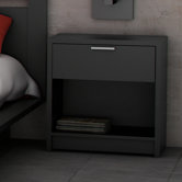 Milan 1 Drawer Nightstand