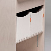 Storage Box in Vanilla (Set of 2)