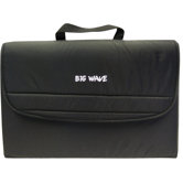 Velcro Closure Laptop Sleeve in Black
