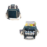 European Quartet Picnic Duffel in Green