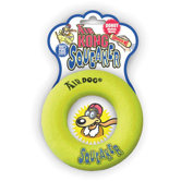 Air Squeaker Green Donut Dog Toy