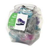 Mini Stapler, Plastic, 16/DS, Translucent Assorted