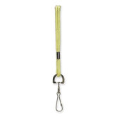 Standard Lanyards, w/ Hook, 38", Yellow