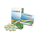 Conserve Multipurpose Cleaner Tablets, Sage Scented, 12 Tablets/Box, Green