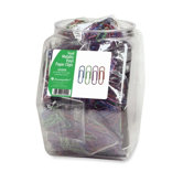 Paper Clips, Small, Metallic/ Vinyl Coated, 36 per Set, Assorted