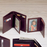 Cowhide Nappa Leather Two Fold Wallet II