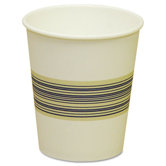 Paper Hot Cups, Blue & Tan, 20 Bags of 50, 1000/Carton, Various Sizes