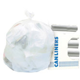 7-Gallon High-Density Can Liner in Clear