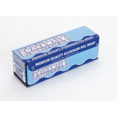12" Premium Quality Foil Roll in Silver