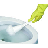 12" Toilet Bowl Brush in White