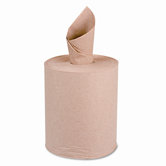 Nonperforated Paper Towel Roll, 8 x 600', Natural, 12/carton