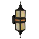 Evolution Two Light Wall Lantern in Charcoal