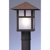 Evergreen 9" Outdoor Post Lantern
