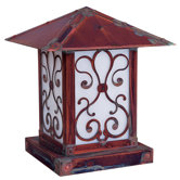 Timber Ridge Outdoor Post Lantern