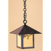 Evergreen 12" Outdoor Hanging Lantern