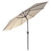 9' Taupe Market Umbrella
