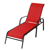 Stack-N-Go Chaise Lounge - Red & Yellow