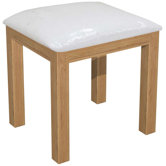 Milano Stool in Clear Satin Lacquer