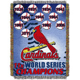 MLB Commemorative Tapestry Throw