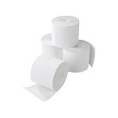 Verifone Kit for Verifone 250 / 500 with 3" x 90' Adding Machine and Calculator Roll (10 Rolls)