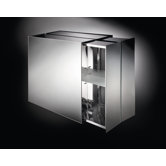Linea 6.1" x 22" Pika Medicine Cabinet in Stainless Steel