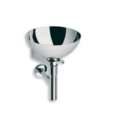 Linea Albio Bathroom Sink in Stainless Steel