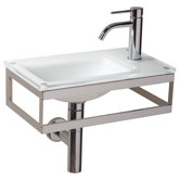 Linea 17.7" x 10.2" Pocieta Bathroom Sink