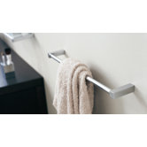 Metric 19.7" Towel Bar in Polished Chrome
