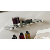 Metric 7.08" x 3.8" Shelf in Polished Chrome