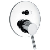 Linea 8.7" x 8.7" Diveter Faucet Shower Faucet Trim Only