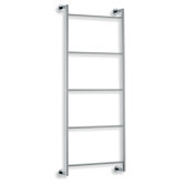 Baketo 17.3" x 35.4" Towel Rack in Polished Chrome
