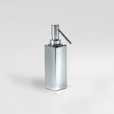 Complements 2" x 2" Metric Free Standing Soap Dispenser in Polished Chrome