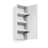 Linea Ciacole 6.5" x 10.4" Mirrored Cabinet with 3 Shelves