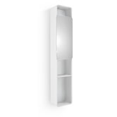 Linea Bej 12.2" Mirrored Cabinet