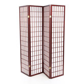 Four Panel Screen in Cherry