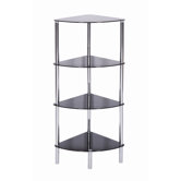 Sierra 4 Tier Corner Shelving Unit