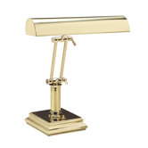 14"  Desk Lamp in Polished Brass