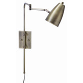 Cambridge 1 Light Swing Arm Wall Lamp