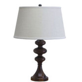 Vermont Hardwood 1 Light Table Lamp